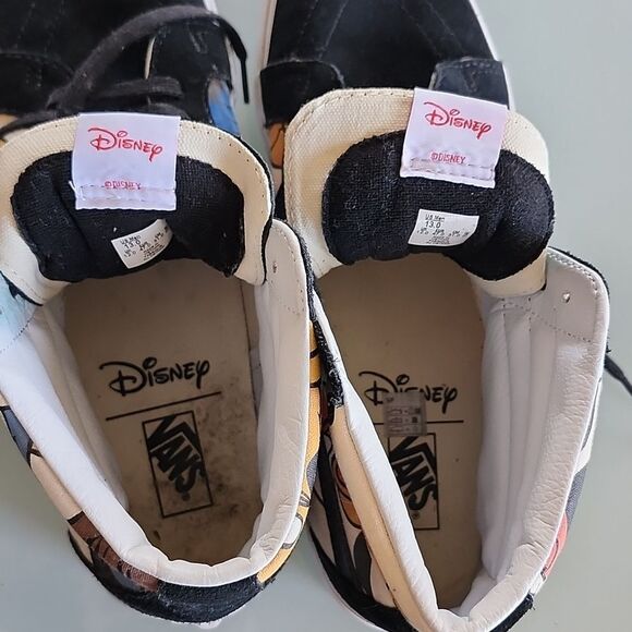 Vans Limited Edition Sk8-Hi "Mickey And Friends" High Top Sneakers - Picture 7 of 11